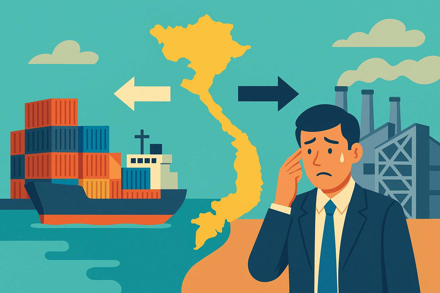 Tình hình xuất – nhập khẩu thép Việt Nam giữa năm 2025: Áp lực cạnh tranh ngày càng lớn